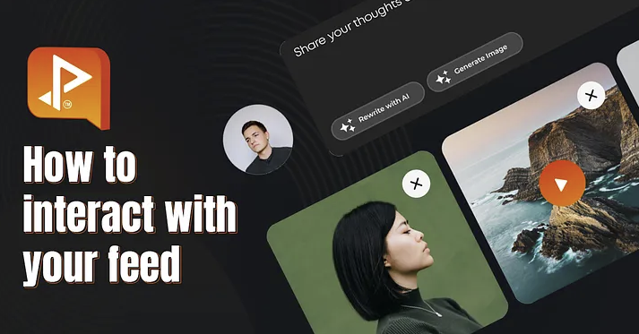 How to interact with your PhilSocial feed